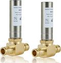 Water Hammer Arrestor,1/2Inch Stainless Steel Tee Water Arrestor,Pex-A Expansion Connection(2PACK,Stainless Steel Arrestor)(HAMMER009-2Pack)