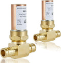 Water Hammer Arrestor,1/2Inch Tee Copper Water Arrestor,Pex-A Expansion Connection(2PACK,Copper Arrestor)(HAMMER008-2Pack)