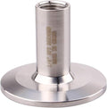 DERNORD Sanitary Female Threaded Pipe Fitting to 1.5 Inch Tri Clamp (Pipe Size: 1/4" NPT （1.5 Inch Tri clamp）)