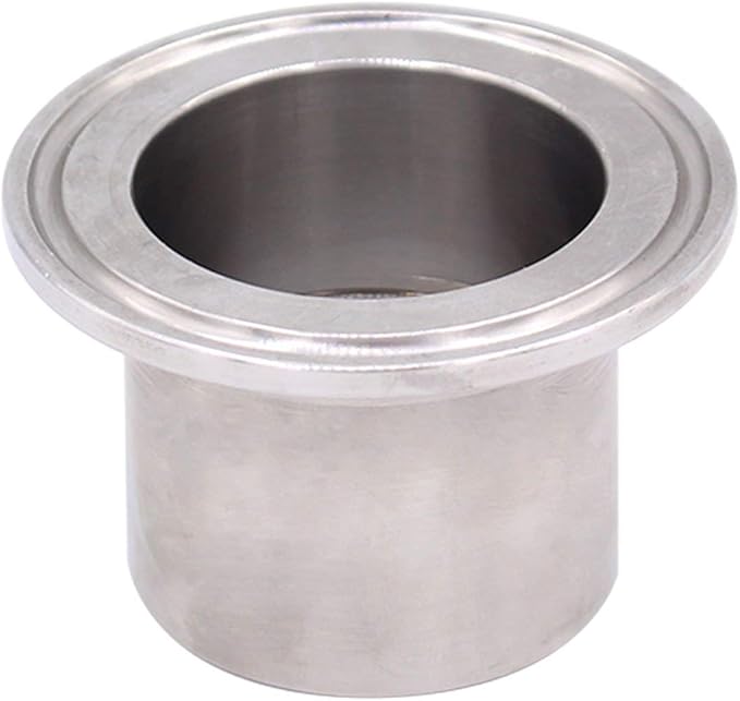 DERNORD Sanitary Female Threaded Pipe Fitting to 2 Inch TRI CLAMP OD 64mm Ferrule (Pipe Size: 1-1/4" NPT)