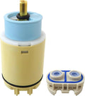 Single Function Pressure Balance Cartridge Replacement with Check Valve for Delta for Peerless Replaces RP70538 RP73625 for Single Handle Tub Shower Faucets