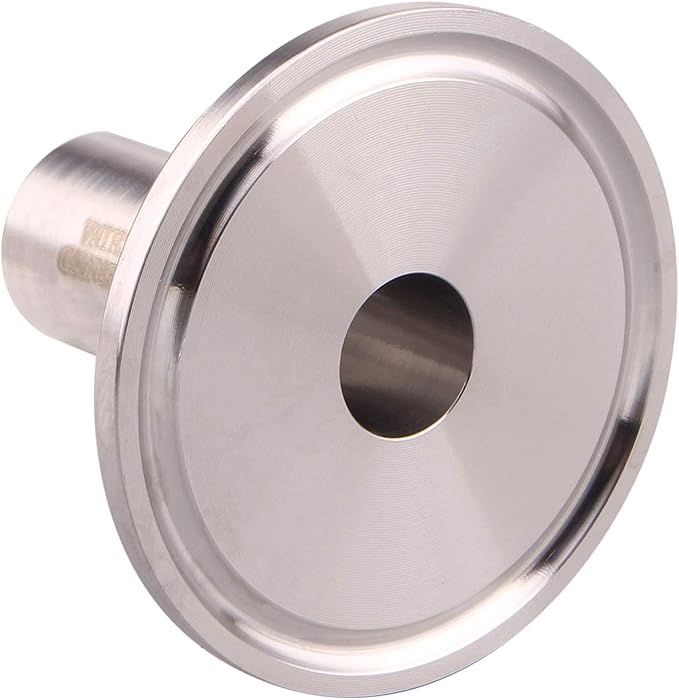 DERNORD Sanitary Female Threaded Pipe Fitting to 2 Inch TRI CLAMP OD 64mm Ferrule (Pipe Size: 1/4" NPT （2 Inch Tri clamp）)