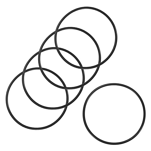 5-Pcak Nitrile Rubber O-Rings, 92mm ID, 100mm OD, 4mm Width, Metric Sealing Washer Gasket for Automotive Machine Plumbing/Faucet/Air or Gas Connections, Resists Oil and Heat
