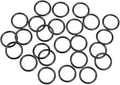 uxcell Nitrile Rubber O-Rings 23mm OD 18mm ID 2.5mm Width, Metric Nitrile Rubber Sealing Gasket for Automotive Machine Plumbing, Pack of 25
