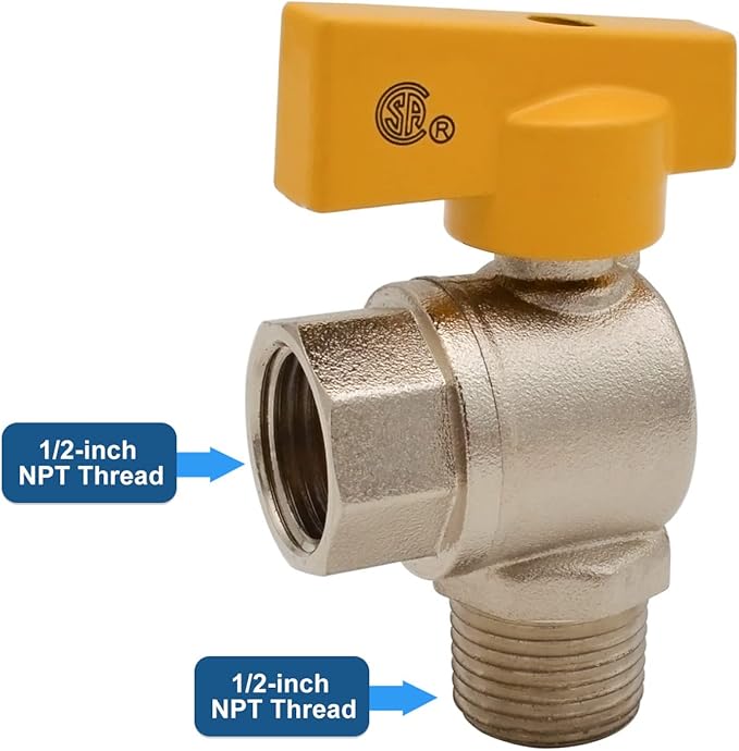 HYDRO MASTER Gas Outlet Box，1/2" NPT, Gas Supply Box，White (1/2-Inch)