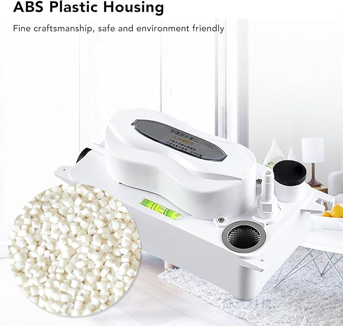 HVAC Water Drain Pumps, Condensate Removal Water Pumps with 600ml Storage Box, Automatic Operation and Stop Function, Ideal for Air Conditioners, Ice Makers