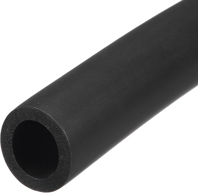 uxcell Foam Tubing for Handle Grip Support, Pipe Insulation, 20mm ID 30mm OD 1m Length Black