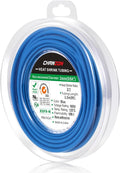 Chanzon 2:1 Ratio 5/64" (2mm) Heat Shrink Tubing 8Ft Roll (2.5M Total Length) Blue Polyolefin Sleeving Wrap Shrinking 2 to 1 1pcs