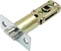 Tubular Mortice Latch, Passage Door Latch, Adjustable Flat Latch Size 60/70mm, Replacement Entry Latch for Lever Door Handles, Internal Door Handles