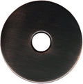 Corla Modern 3.5” Escutcheon Plate Extra Large | Shower Arm Flange Universal Replacement Cover Round 3 1/2 Inch (Oil Rubbed Bronze)