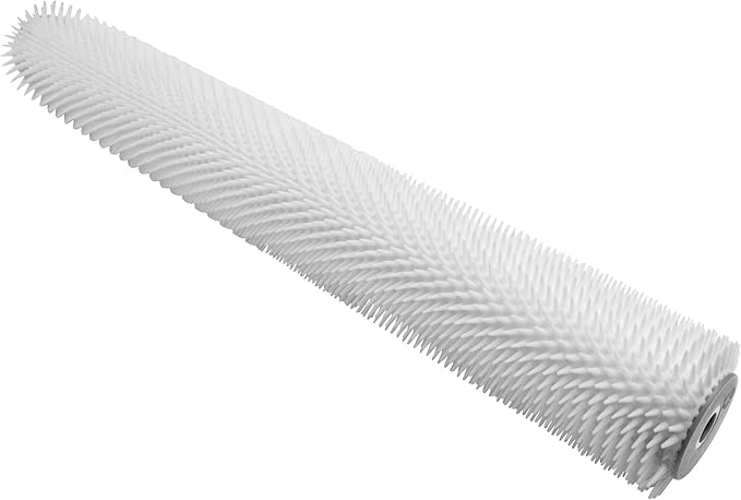 ROLLINGDOG 18 inch Spiked Roller-Epoxy Floor Spiked Roller for Self Leveling Concrete,Spiked Screeding Compound Roller for Cement Concrete Paint
