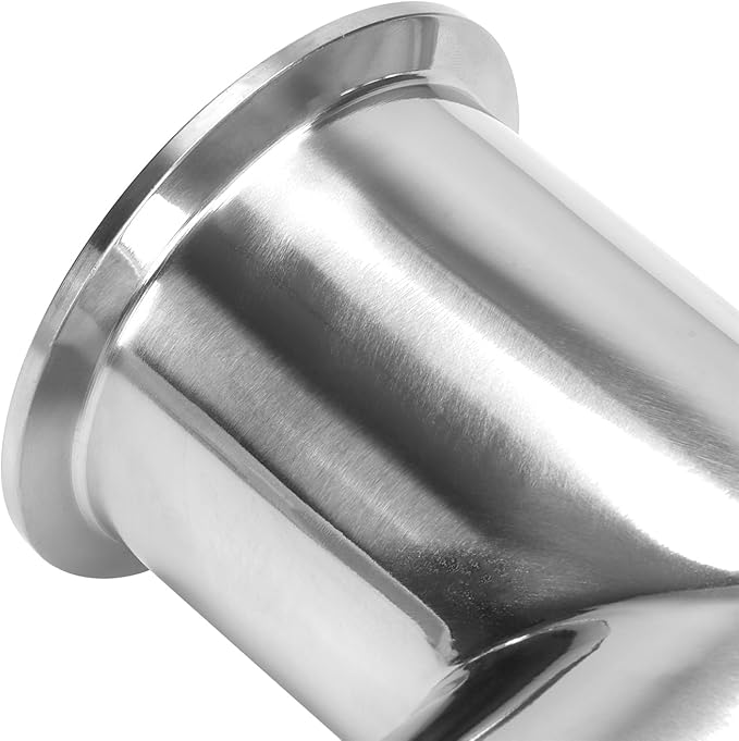DERNORD 4 Way Cross Clamp Fits 2.5" Tri-clamp Sanitary Fitting Stainless Steel 304, 64mm Pipe OD