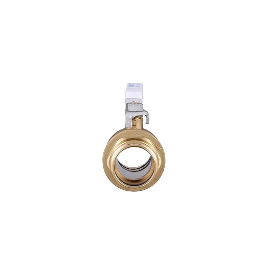Watts LFFBV-3-PRESS-M2 Series 2" Lead-Free 2-Piece Full Port Chrome-Plated Brass Ball Valve with Integral Press Fitting End Connections for Types K, L, and M Hard Copper Tubing