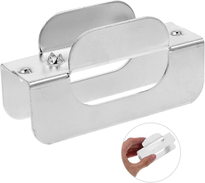 OUNONA 10pcs Buckle Slot I-Shaped Cover Panel Hardware Drywall Clips Repair for Wall Panel Installation