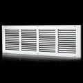 Return Air Grill 24x6(Duct Opening Size),Air Return Vent Cover,Flat Vent Cover,Rejillas De Aire Acondicionado para Casa,Return Air Grilles,Outer Dimensions:25.75"W X 7.75"H(24"W x 6"H, Duct Opening)