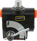 Hydraulic Adjustable Variable Flow Control Valve w/Relief, 0-16 GPM, 1/2" NPT Port Size,500-3000 PSI Pressure Relief Valve Adjustment Range