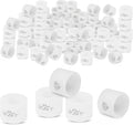 Pack of 100 Foskan 1 Inch PEX A Expansion Rings,F1960 Expansion Sleeves,Compatible with PEX A Pipe and expansion Fittings for Plumbing