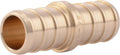 SharkBite 1/2 Inch Crimp Coupling, Brass Plumbing Fitting, PEX Pipe, PE-RT, UC008LFA