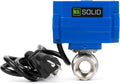 U.S. Solid 1/2" Motorized Ball Valve with US Plug 110VAC Stainless Steel Electrical Ball Valve,Auto Return, Normally Open