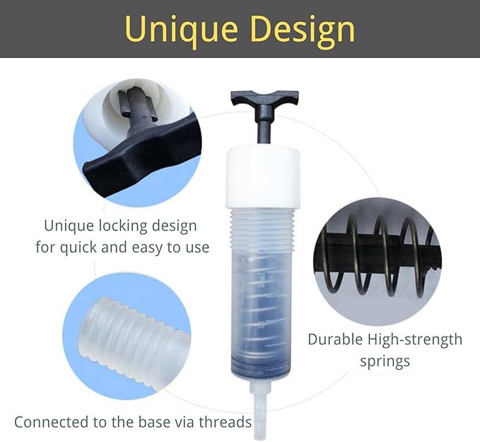 Concrete Foundation Crack Repair Kit, with Automatic Injector, High Performance, Filler for Wall Cracks, Stops Water Leaks & Radon Gas, Drill-Free, Quick-Setting Waterproof Sealing Solution