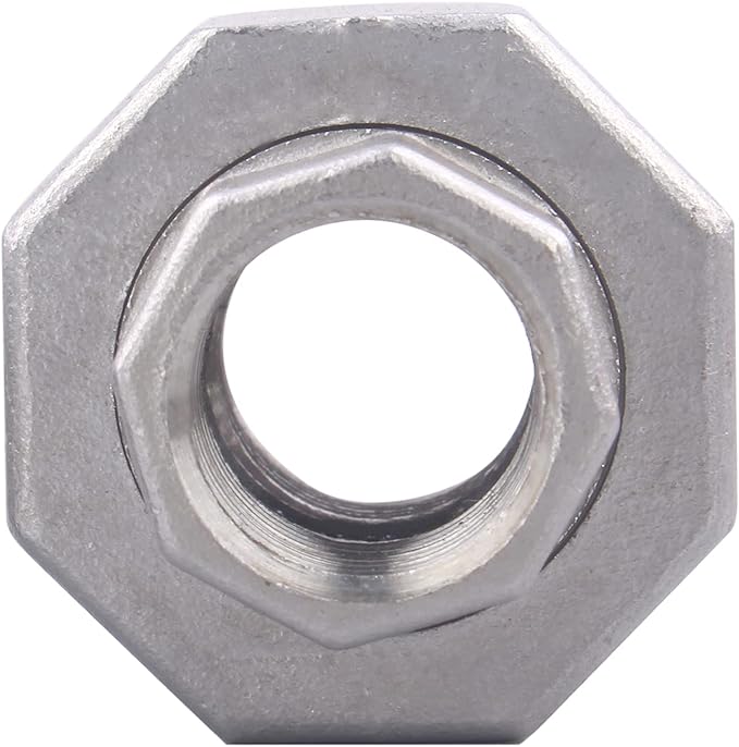 Cast Pipe Fittings Union - 3/8" NPT Female Fitting Stainless Steel 304, Class 150
