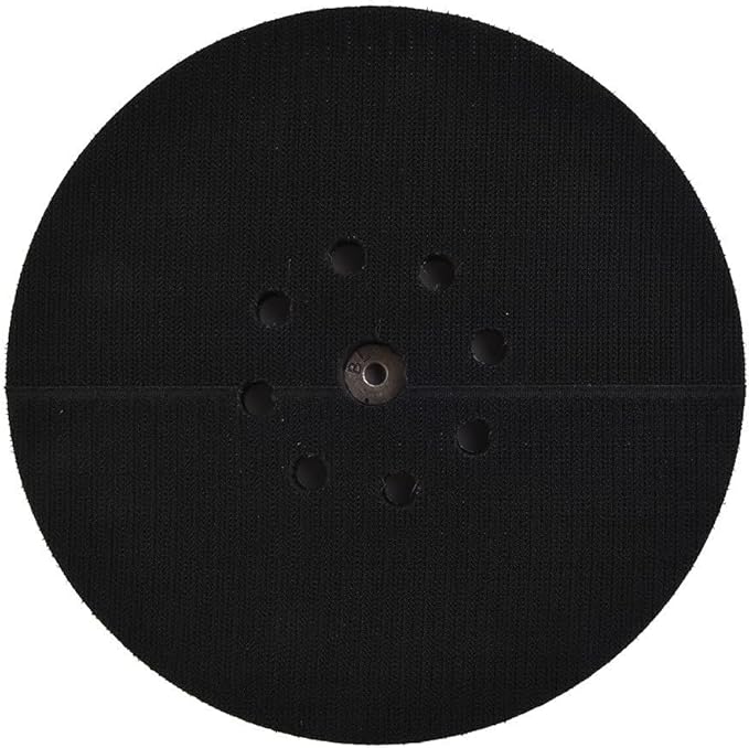 Drywall Sander Backing Pad Sanding Disc Support Plate Ho-ok Lo-op Grinding Polishing Sanding Disc -Diameter 9 Inch/215mm - 10 Holes 6Mm Thread