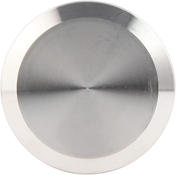 1.5" Tri Clamp End Cap Stainless Steel Sanitary Plug for 50.5mm OD Tri Clamp Clover (Pack of 2)