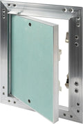6" x 8" Inch Aluminum Drywall Access Panel - Service Shaft Door - Plumbing, Electricity, Heating, Alarm Wall Inspection hatch for Drywall - Bathroom Service Access Hole Cover