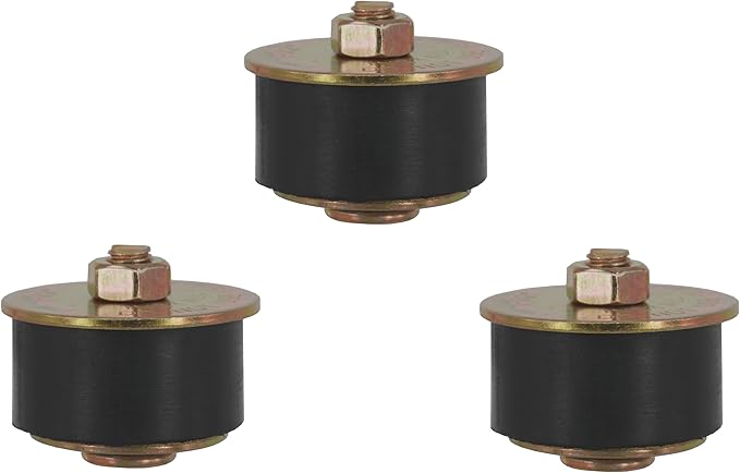 Automotive Rubber Expansion Plug (1-1/2 Inch to 1-5/8 Inch) 38mm -41mm，3-Pack Neoprene Expansion Plug Replace Engine Expansion Plugs 025033, 58253, 570-009
