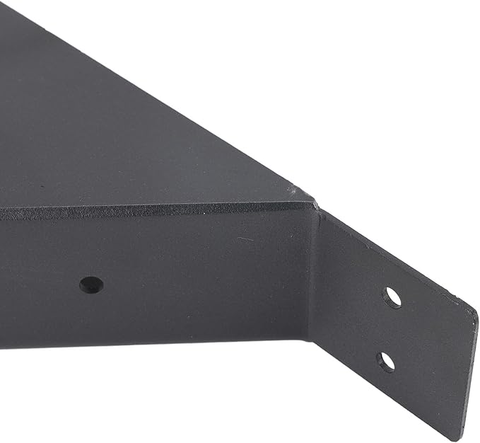 Pongnas Bracket Kit Galvanized Steel 45 Degree Angle Support Bracket with Drainage Hole for Pergolas Gazebos Cabins Yards Garages