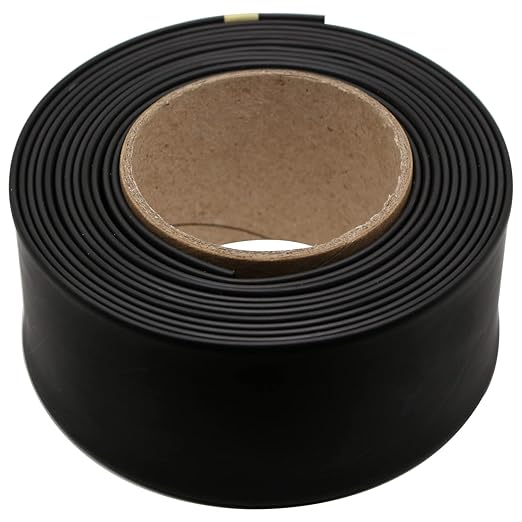 TKDMR 13 Ft 3/4" Heat Shrink Tubing - 3:1 Ratio Marine Grade Heat Shrink,Wire Cable Adhesive Lined Tube Insulation Seal Against Moisture Corrosion and Air Leakage.Black