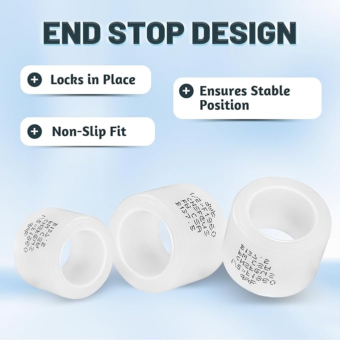 (Pack of 400) Seelink 1/2 Inch PEX A Expansion Rings, Expansion Rings and Sleeves for PEX A Pipe and Fitting Connection