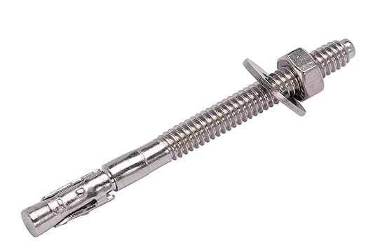 Bolt Dropper 1/4" X 3-1/4" Wedge Anchor (10pc), 18-8 Stainless Steel