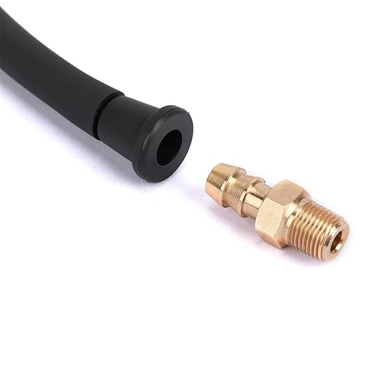 MEASUREMAN Natural Gas or LP Gas Manifold Pressure Test Kit, 0-10 "W.C., 1/4" NPT, 40" Length Hose
