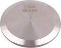 DERNORD Sanitary End Cap fits Tri-Clamp Ferrule Flange Stainless Steel 304 Fitting Clamp (2" (51mm) Tube OD)
