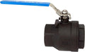 Cast Carbon Steel 2-Piece Full Port Ball Valve, NPT Threaded, 1/4-4 Inch, 1000 PSI, WCB Body with SS Ball & Stem (3")