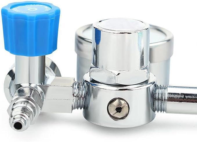 YH.YX11A Buoy Type Oxygen Inhalator Absorber Flow Meter Pressure Gauge Reducing Valve Regulator G5/8 BSPP