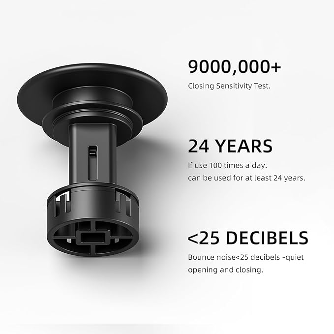 Bathroom Faucet Matte Black Modern Waterfall Bathroom Sink Faucet with Single Handle Suitable for 1 or 3 Holes,Supply Deck Plate and Hose