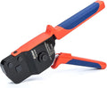 iCrimp ICP-BJ02 PEX Clamp Cinch Tool, One Handed PEX Crimping Tool for Pinching 3/8-in, 1/2-in, 3/4-in, 1-in PEX Clamp Rings, Patented