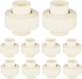 (10 Pack) EFIELD 1" Inch CPVC Slip Union, CTS x CTS Union Solvent Connection Fittings,(CPVC032-10PCS)