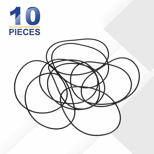 HARFINGTON 10pcs Nitrile Rubber O-Rings 90mm OD 86mm ID 2mm Width Metric Buna-N NBR Sealing Gasket Plumbing Sealing Repair O Rings for Car Auto Vehicle Repair Faucet Air Gas