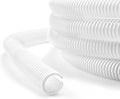 10ft 1/4inch Cable Management, White Wire Loom Tubing Cord Protector, Cable Sleeve Wire Wrap, Cord Wrap for Computer Cord Organizer, Office, Home, ect