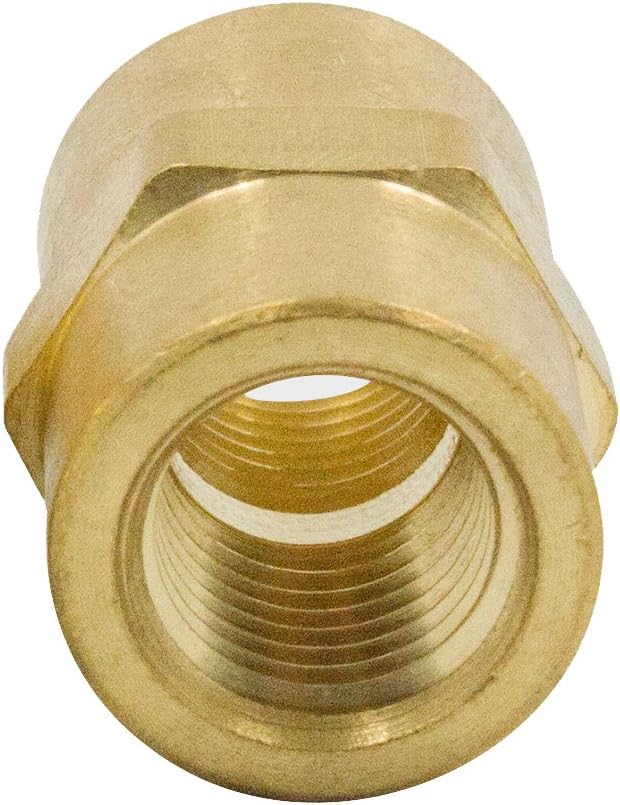MeiChi 64pcs Brass Pipe Fitting Assortment Kits Hex Head Plug + Reducing NPT Adapter + Reducer Bushing + Hex Nipple + Hex Coupling for 1200 PSI
