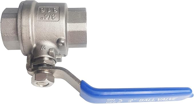 3/4"" Female Ball Valve NPT Thread 316 Stainless Steel Full Port Ball Valve WOG1000