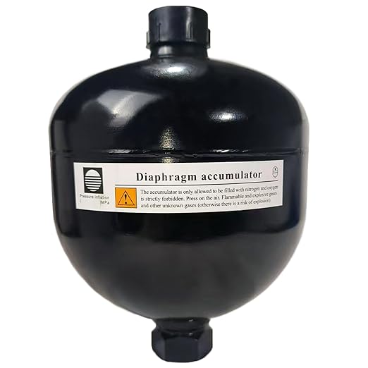 Autovo 3/4-16, 61cu.in (1L) UNF Diaphragm Accumulator 4786psi Max Working Pressure