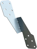 Sandbaggy Single-Sided Hurricane Ties - Hot Dipped Galvanized, 18 Gauge - Structural Wood Framing Connectors for Rafters, Trusses, Deck Joists (Single-Sided, 25, Count)