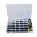 findmall 1540Pcs 32-Size NBR O-Ring Assortment Kit and 4-Piece Accuracy Pick and Hook Set for Automotive, Plumbing, and Mechanical Sealing Repair