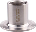 DERNORD Sanitary Female Threaded Pipe Fitting to 2 Inch TRI CLAMP OD 64mm Ferrule (Pipe Size: 1" NPT （2 Inch Tri clamp）)