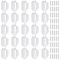 25Pcs BE1-2 Electrical Outlet Box Extenders, 1-Gang Outlet Box Extender Single Gang Box Extender Electric Box Extender with 50PCS Screws