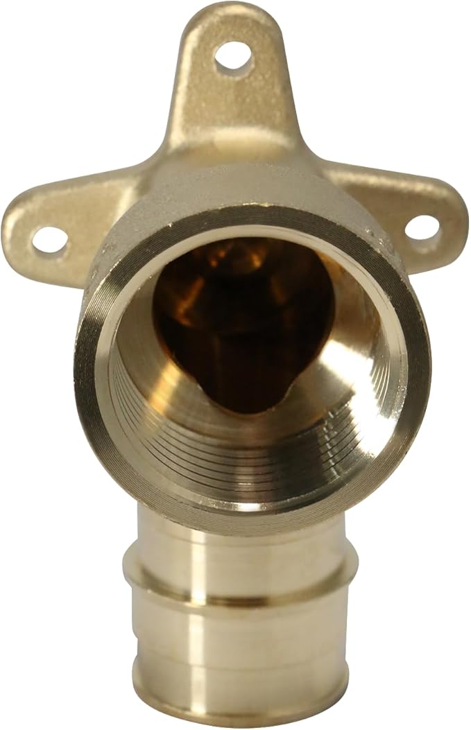 5 Pcs XFITTING 1 Inch Pex A x 1 Inch Female NPT Drop Ear Elbow, F1960 Expansion Drop Ear Elbow, 29-6-8=5XX